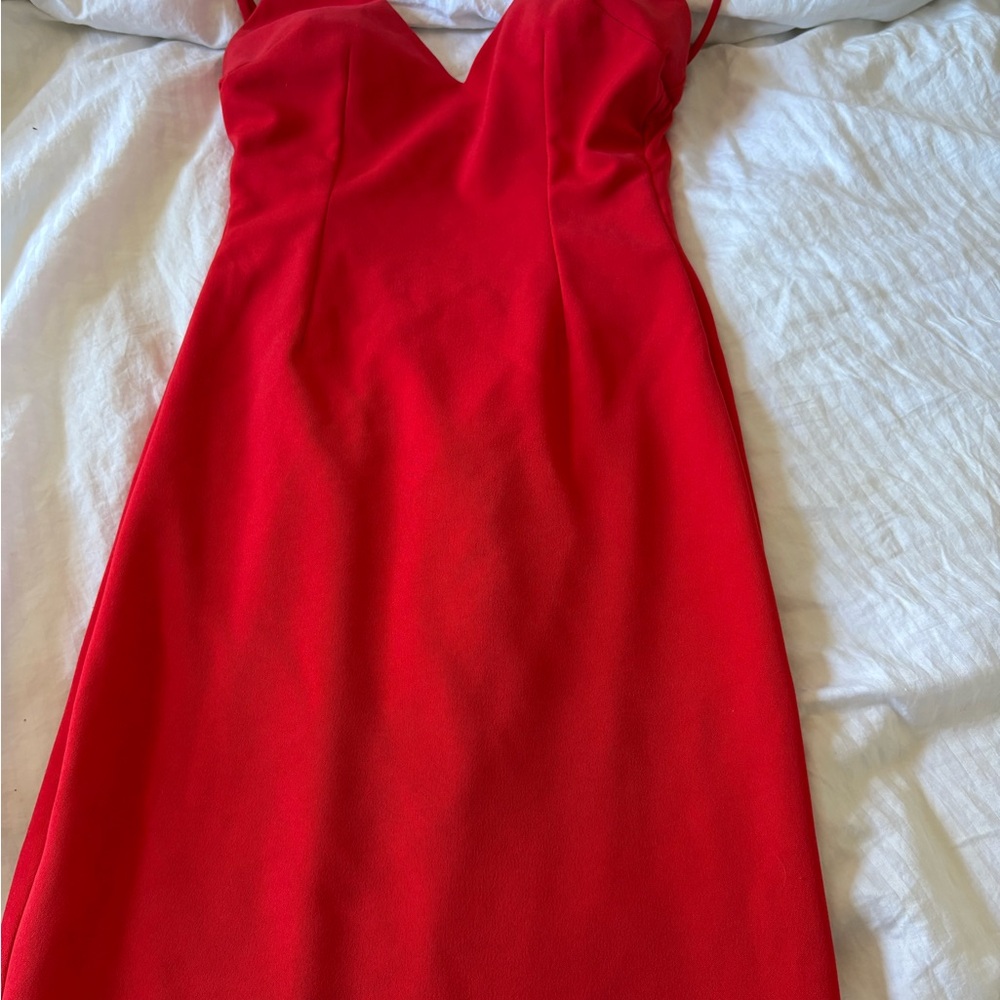 Red Petite Prom dress